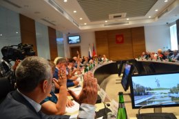Свое первое заседание провел новый состав Общественной палаты Волгоградской области