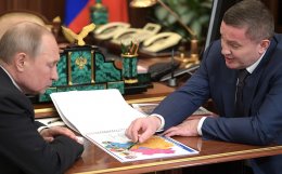 Владимир Путин встретился с волгоградским губернатором