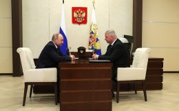Путин поздравил главу ФНПР с юбилеем