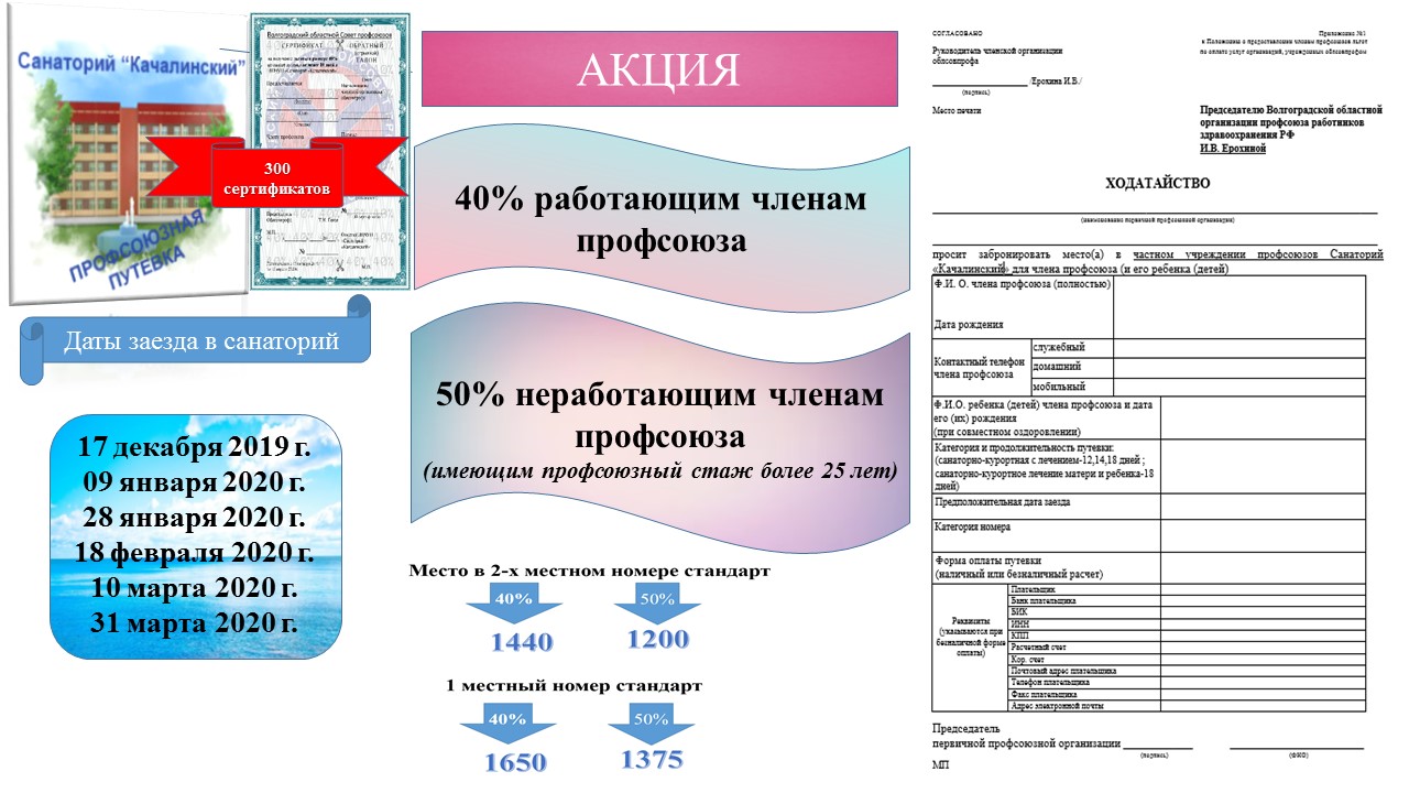 Санаторий "Качалинский" Акция!