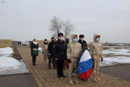 Энергетики почтили память погибших под Сталинградом
