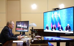 Путин в режиме видеоконференции принял участие в церемонии подписания Генсоглашения