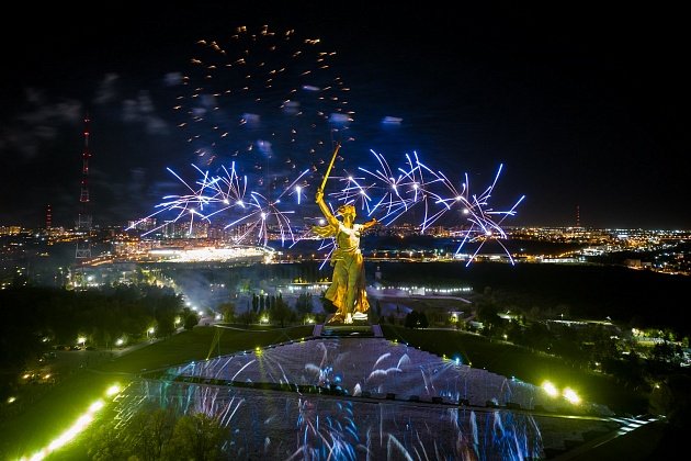 В Волгограде прошли памятные мероприятия, посвященные Дню Победы