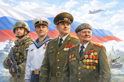 23 февраля – День защитника Отечества!