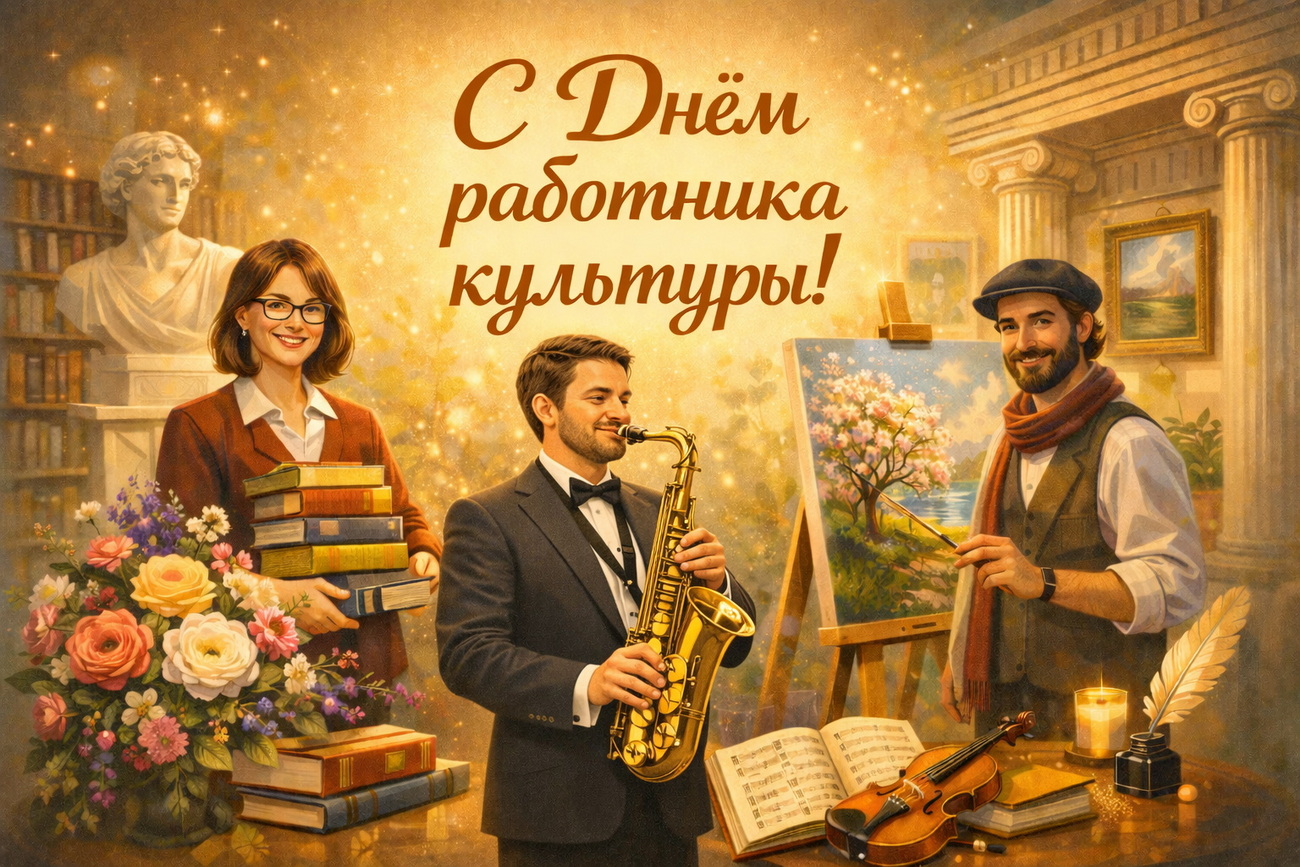 25 марта - День работника культуры!