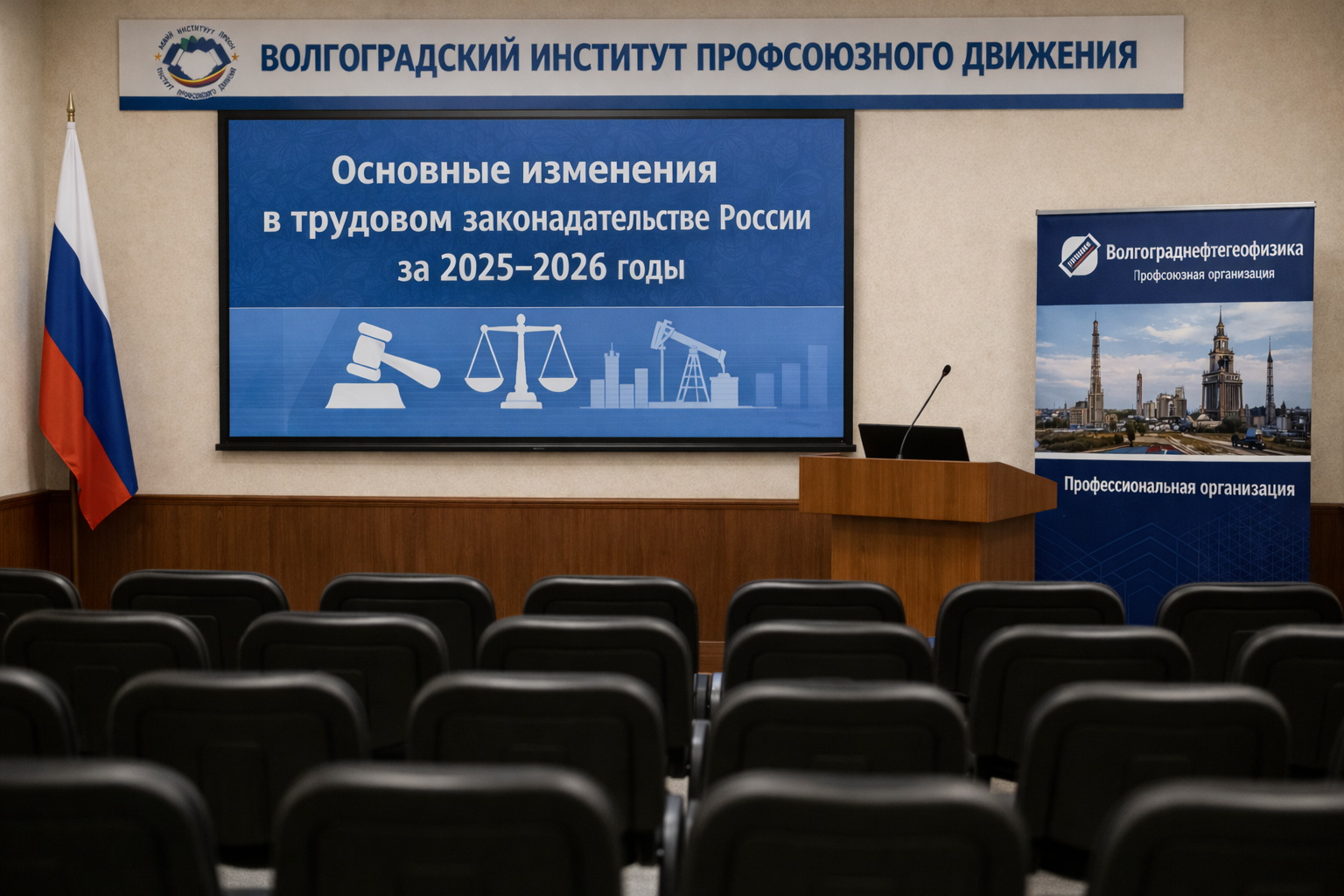В Волгоградском институте профсоюзного движения прошел семинар по изменениям в трудовом законодательстве России
